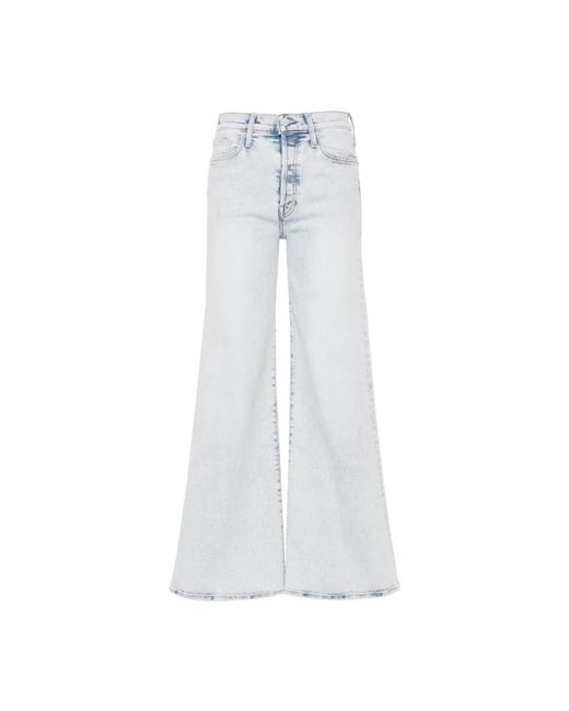 Jeans > wide jeans Mother en coloris White