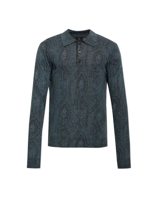Etro Truien in het Blue voor heren