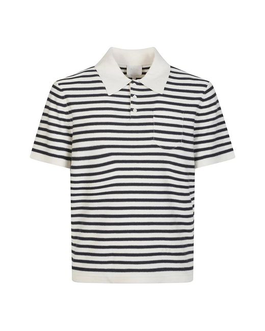 A.P.C. Tops ,Veelkleurig ,Katoen Eliot Polo in het Blue voor heren