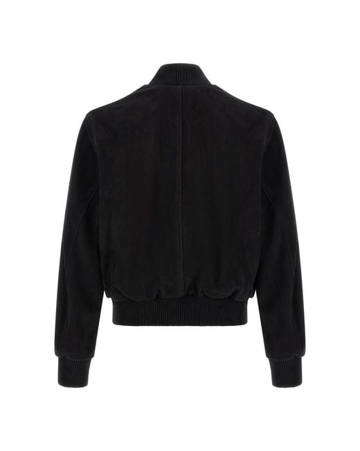 AMI Black Bomber Jackets for men