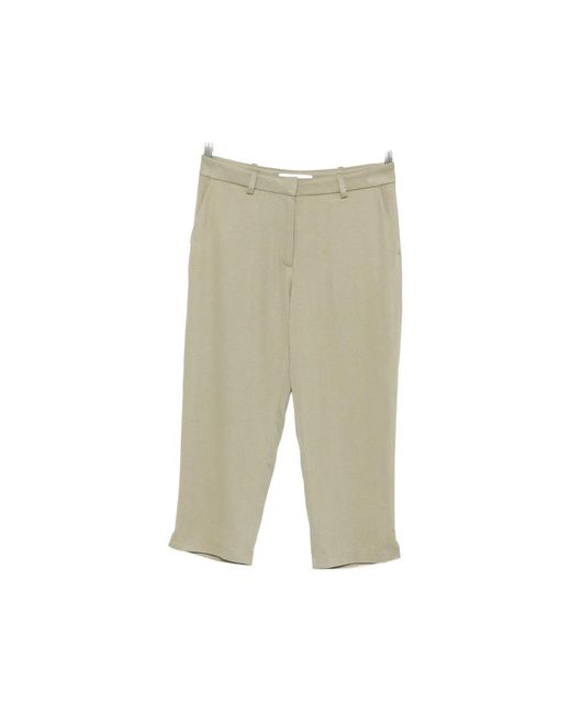 Frankie Shop Green Cropped Trousers
