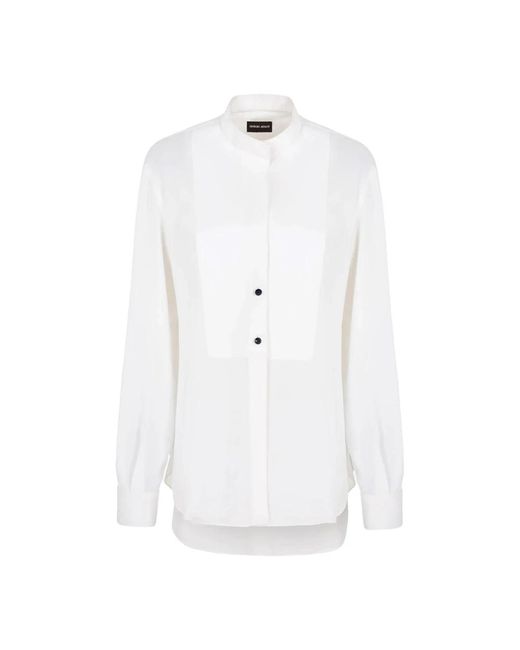 Giorgio Armani White Blouses shirts