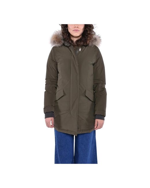 Woolrich Brown Winter Jackets