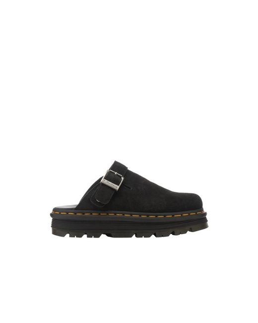 Dr. Martens Black Mules