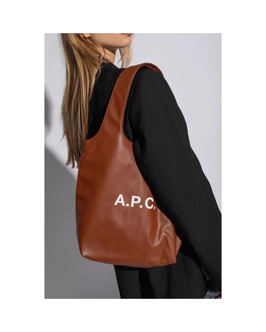 Bags > tote bags A.P.C. en coloris Brown