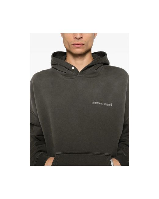 Represent Gray Hoodies for men