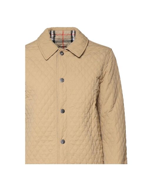 Burberry Light Jackets in het Natural