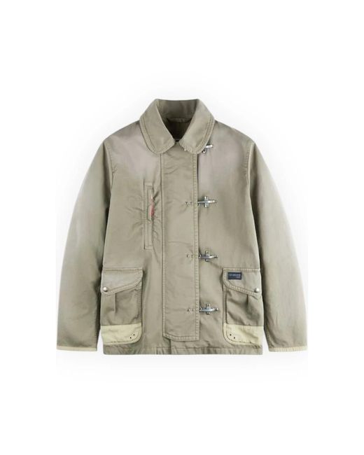 Light Jackets Fay de hombre de color Green