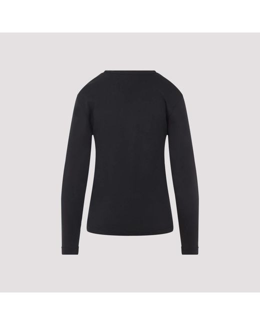 Long Sleeve Tops di Lemaire in Black