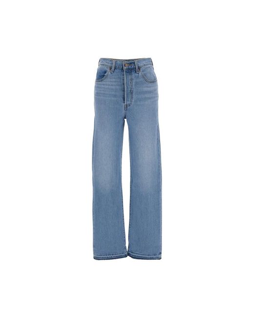 Levi's Blue Straight Fit Jeans