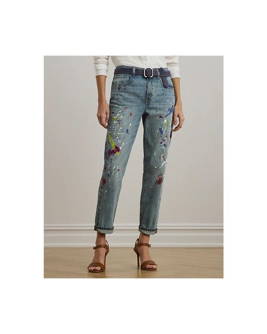 Ralph Lauren Blue Slim-Fit Jeans