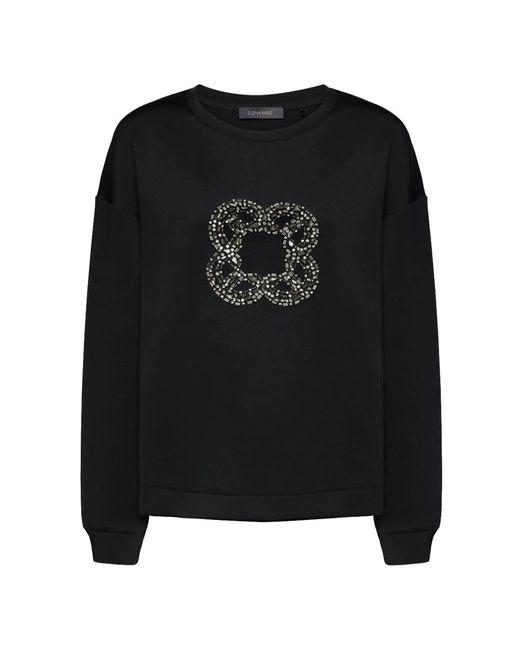 Elena Miro Black Sweatshirts