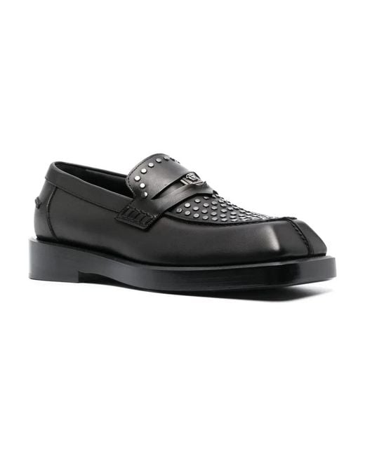 Versace Black Loafers for men