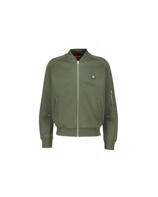 Bomber Jackets HUGO pour homme en coloris Green