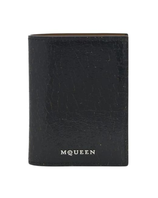 Alexander McQueen Black Wallets & Cardholders for men