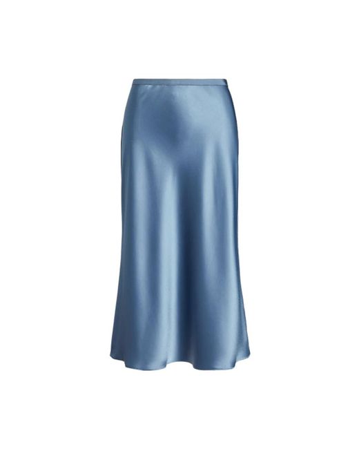 Max Mara Blue Midi Skirts