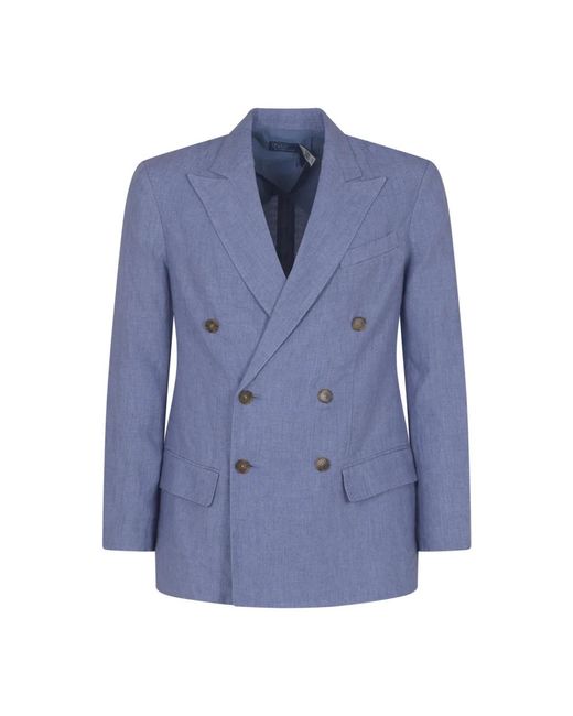 Elegante giacca blazer di Polo Ralph Lauren in Blue