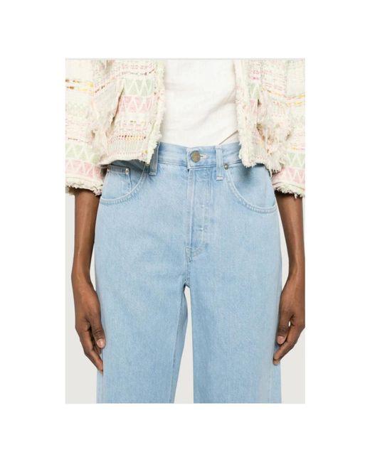 Dondup Blue Wide Jeans