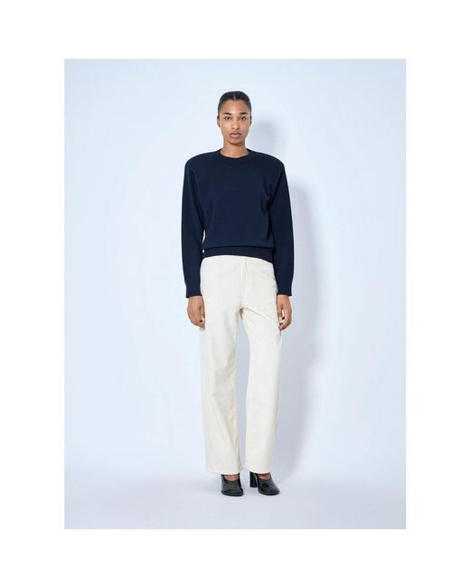 Rohe Blue Round-Neck Knitwear