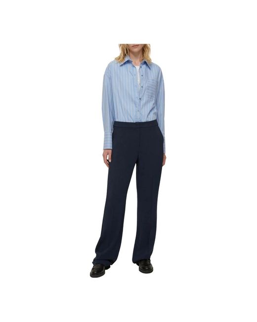 Pennyblack Blue Straight Trousers