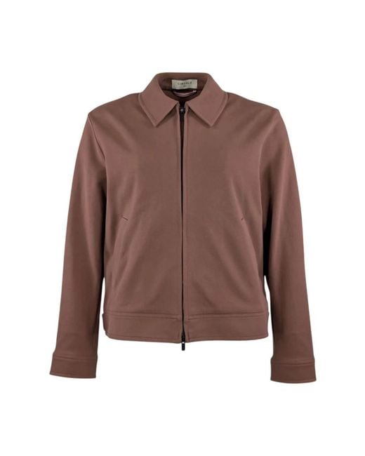 Circolo 1901 Brown Bomber Jackets for men