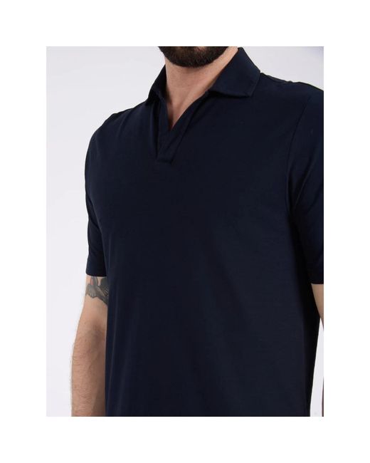 Gran Sasso Polo in het Blue voor heren