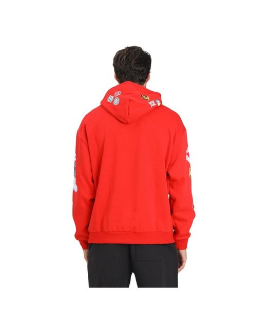 PUMA Hoodies in het Red voor heren