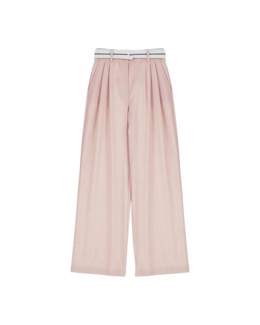 Imperial Pink Wide trousers