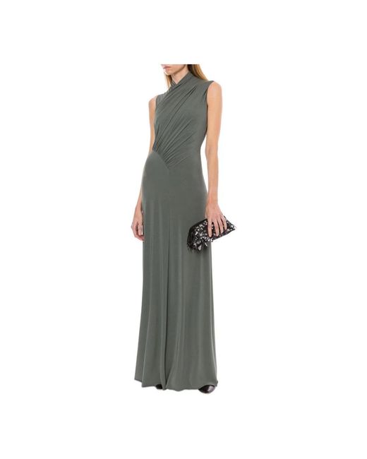 Alberta Ferretti Gray Gowns