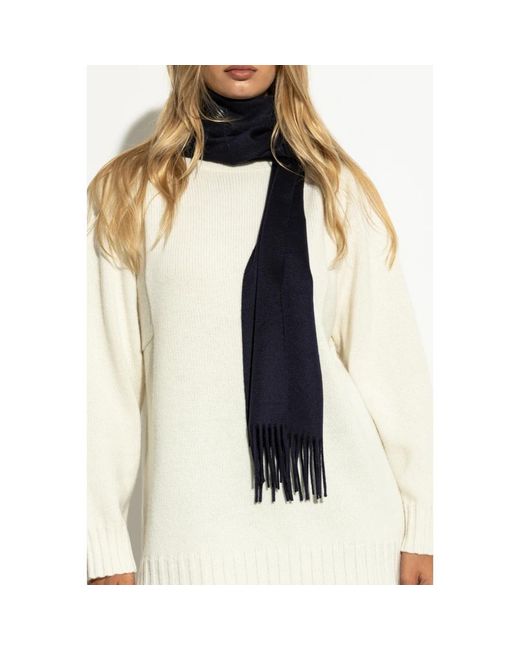 Max Mara Blue Wsdalia Scarf