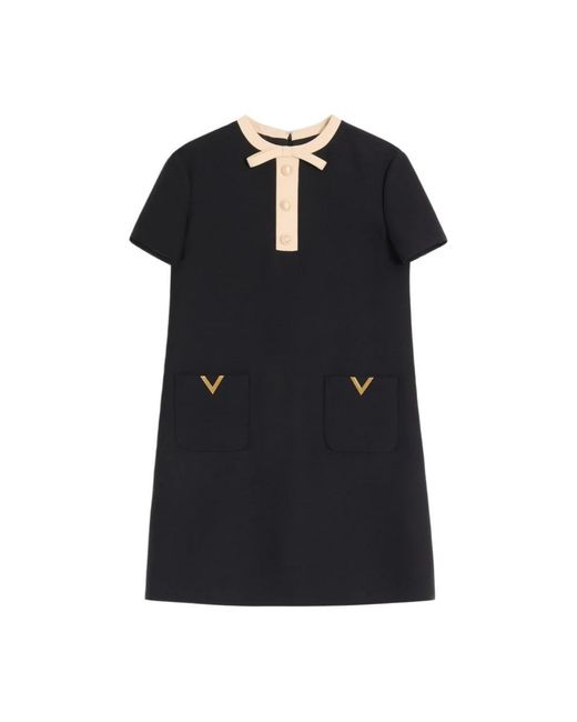 Valentino Black Short Dresses