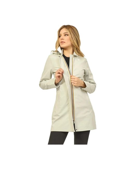 Light Jackets K-Way de color Natural