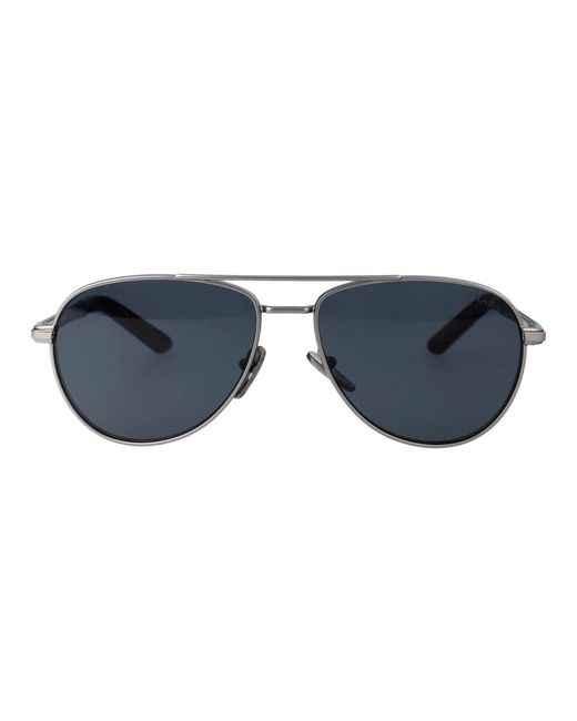 Prada Stylische sonnenbrille mit einzigartigem design in Blue für Herren
