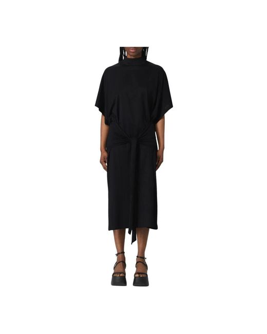 Karl Lagerfeld Black Midi Dresses