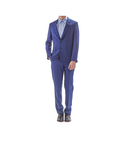 Single Breasted Suits Paul Smith de hombre de color Blue