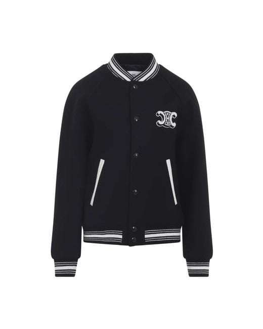 Céline Black Bomber Jackets