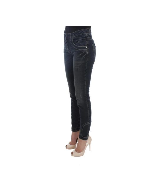 Ermanno Scervino Blue Skinny Fit Jeans