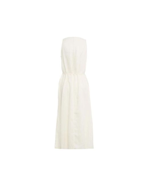 Ottod'Ame White Midi Dresses