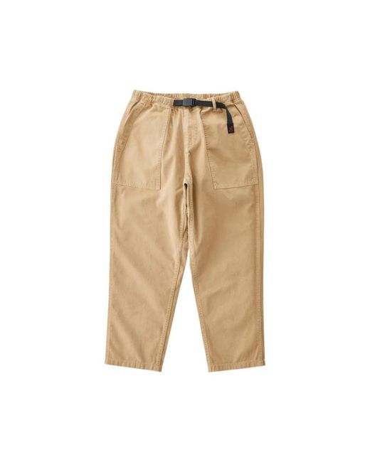 Gramicci Natural Cropped Trousers for men