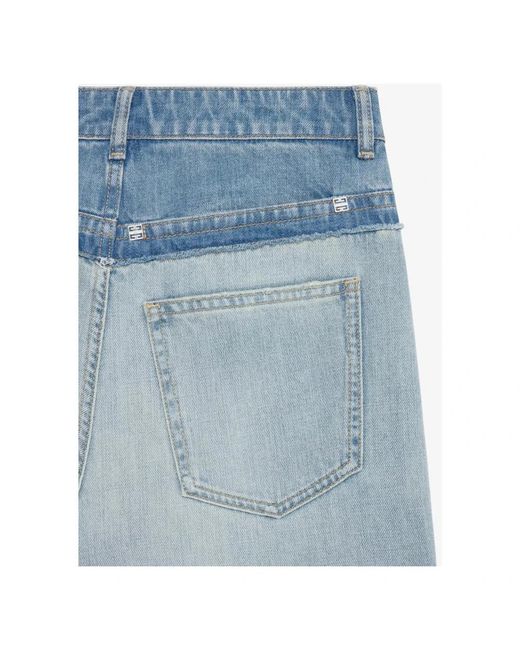 Givenchy Blue Wide Jeans