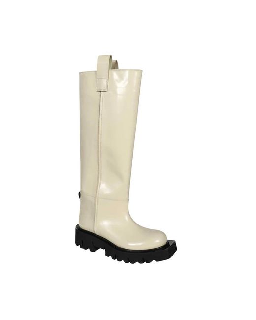 High Boots MSGM de color Natural
