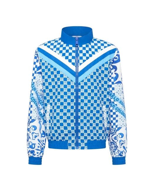 carlo colucci Blue Light Jackets for men