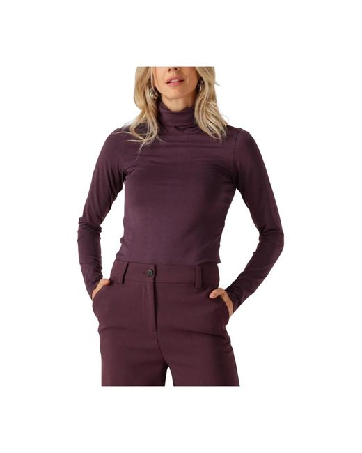 Modström Turtlenecks in het Purple