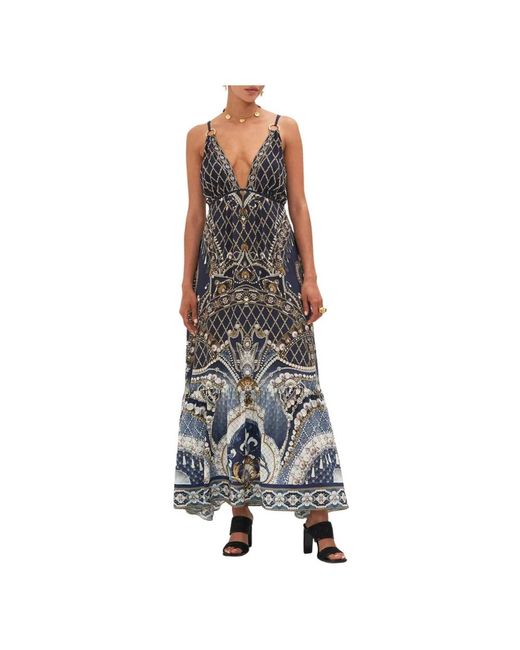 Camilla Maxi Dresses in het Blue