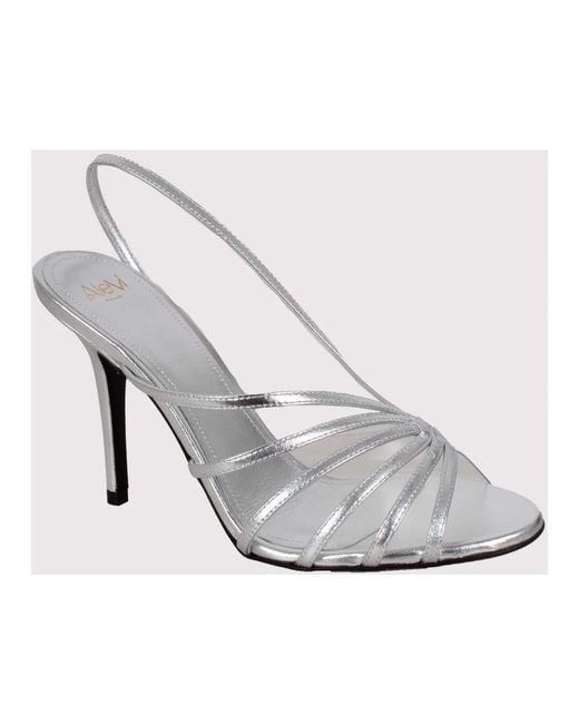 ALEVI White High Heel Sandals