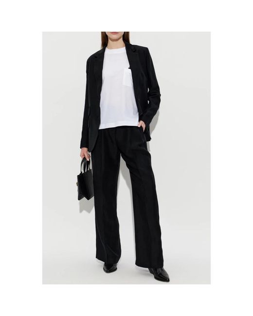 Paul Smith Straight Broeken in het Black