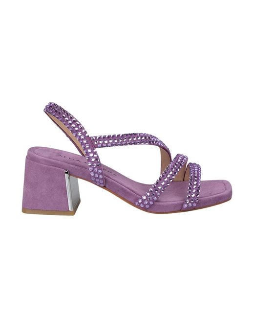 High Heel Sandals di Alma En Pena. in Purple