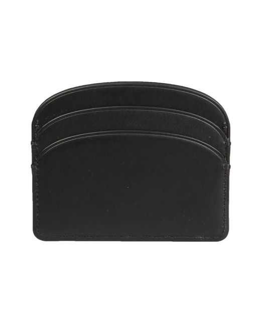Wallets & Cardholders A.P.C. de color Black