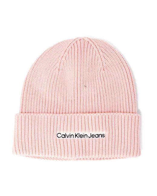 Calvin Klein Pink Beanies