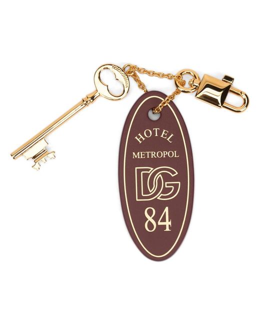 Dolce & Gabbana Metallic Keychains